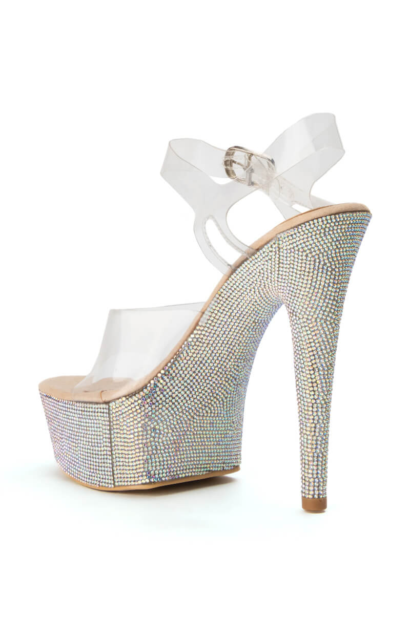 KANDY CHUNKY SANDAL IN BLING