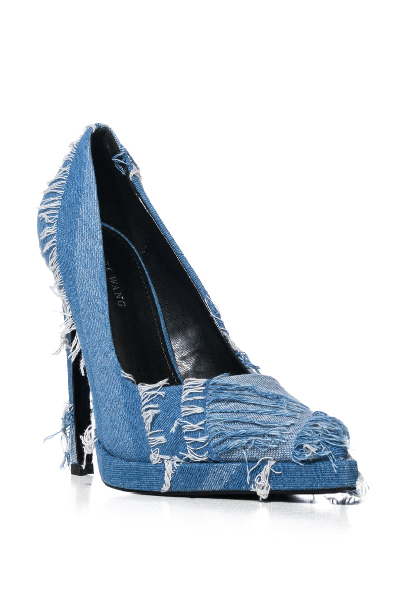 AZALEA WANG GIADA DENIM PUMP