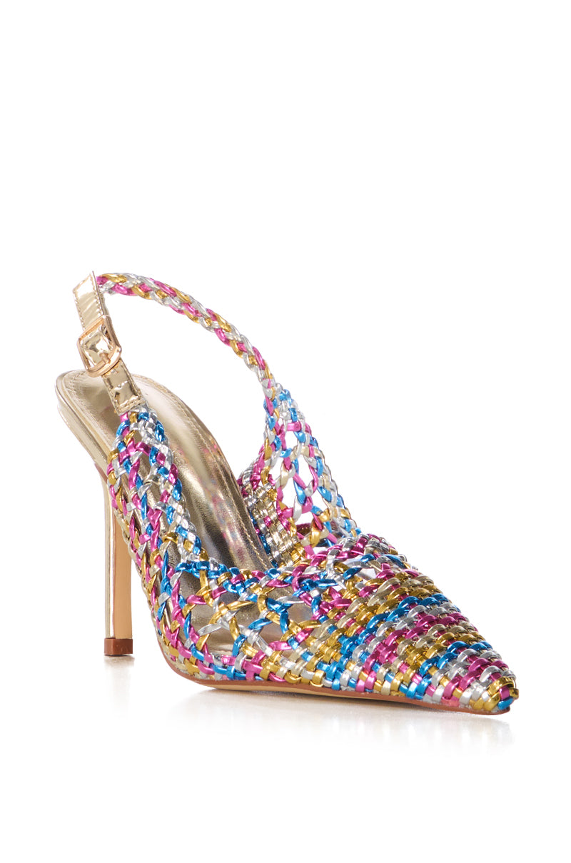 AZALEA WANG THACKEY WOVEN MULTI PUMP