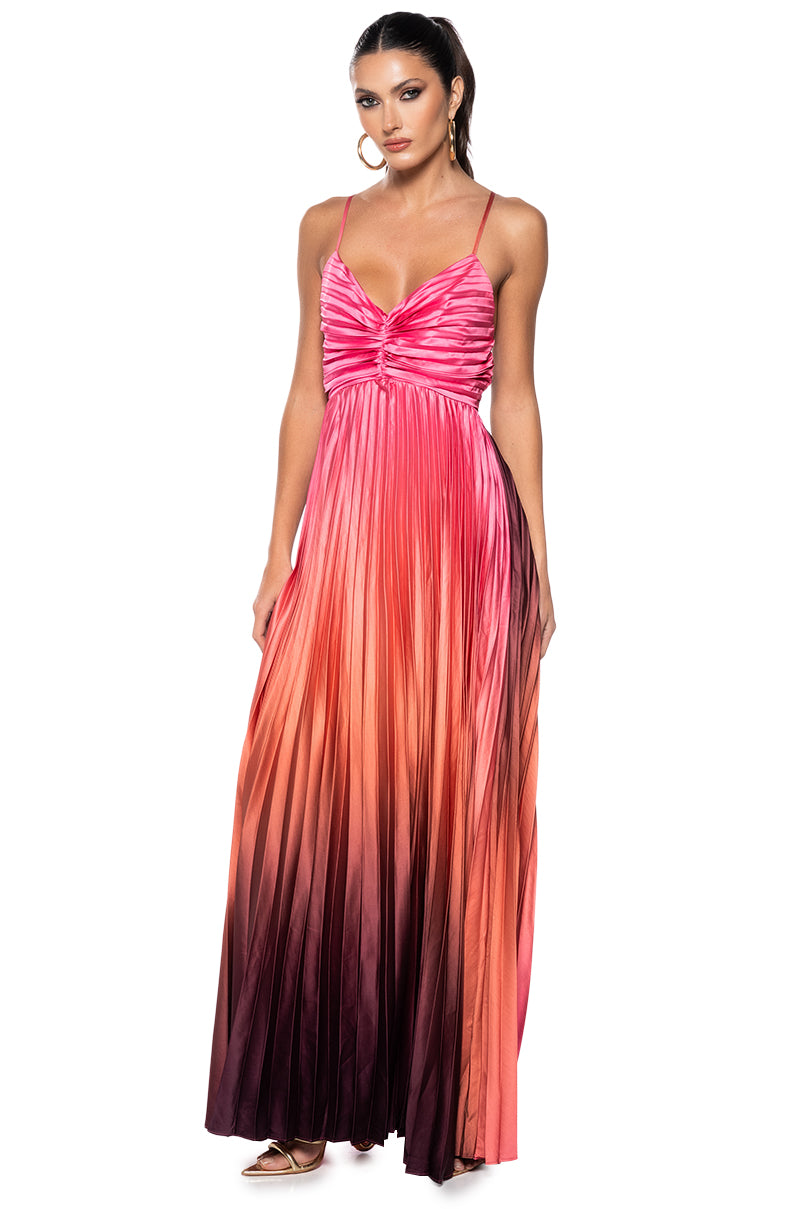 BRIDGET OMBRE MAXI DRESS