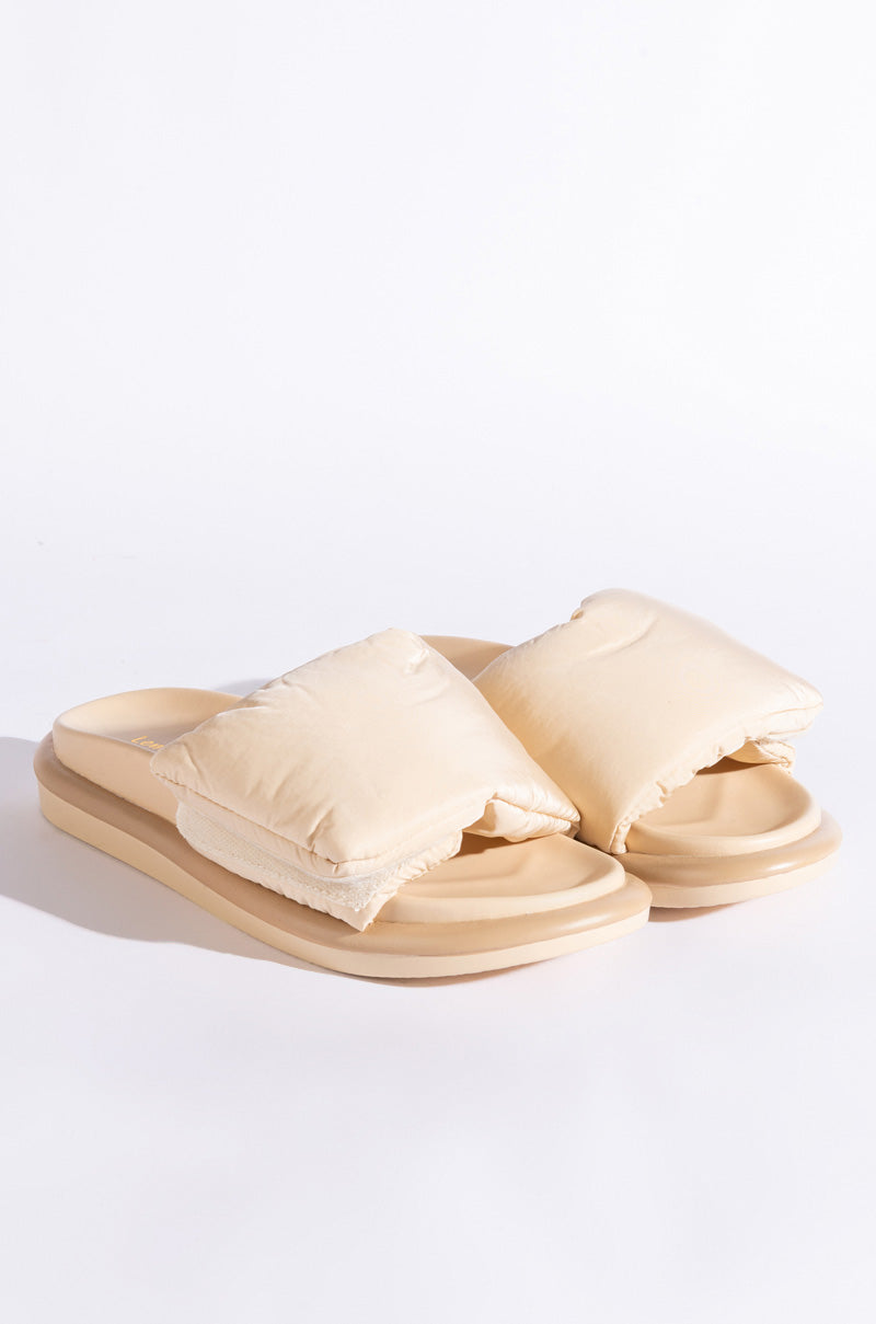 PILLOW SLIP ON COMFY SANDAL