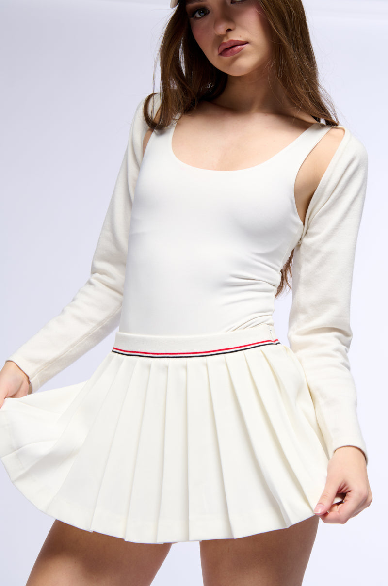 JULIAN PLEATED TENNIS SKIRT