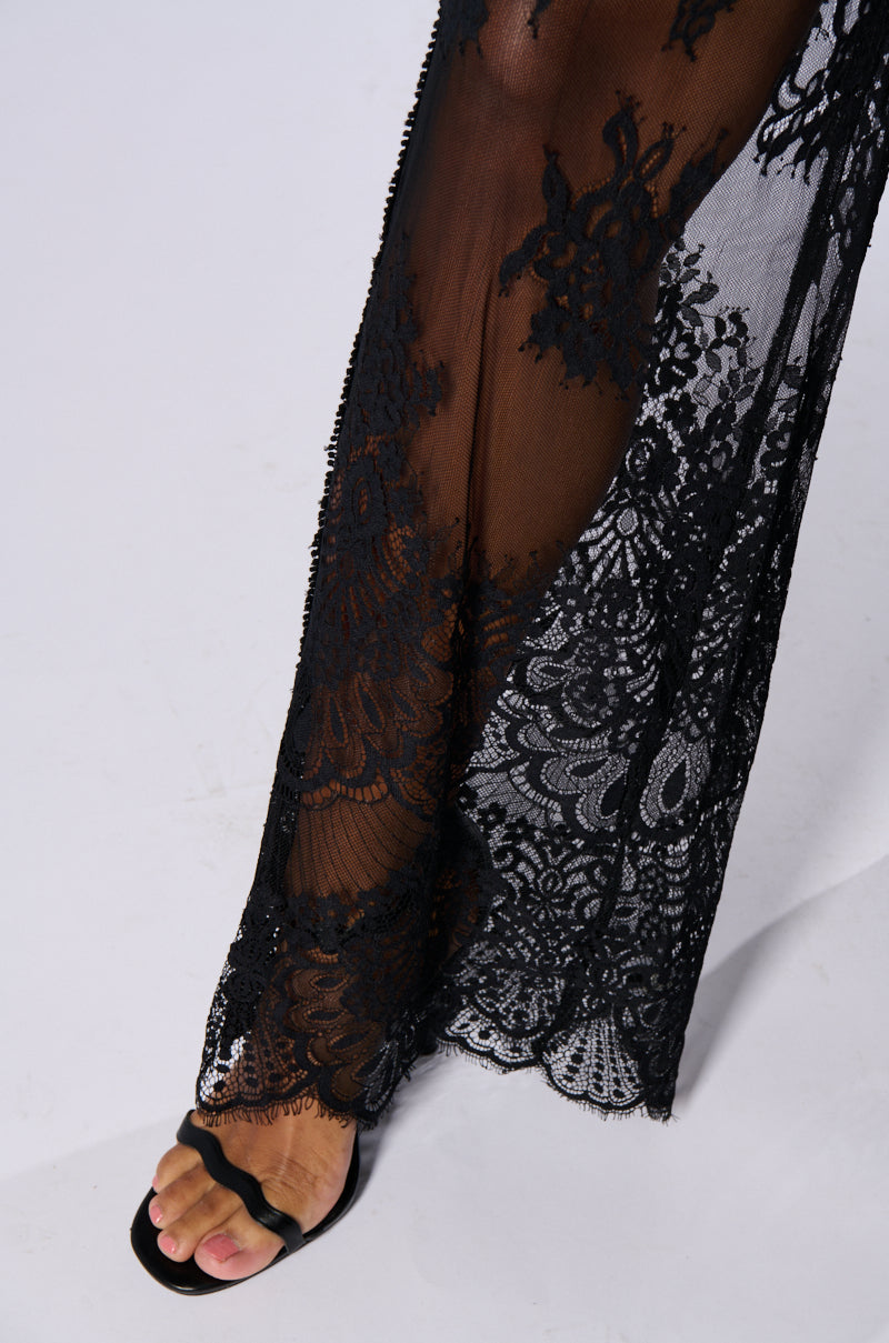 MISS ME YET LACE TROUSER