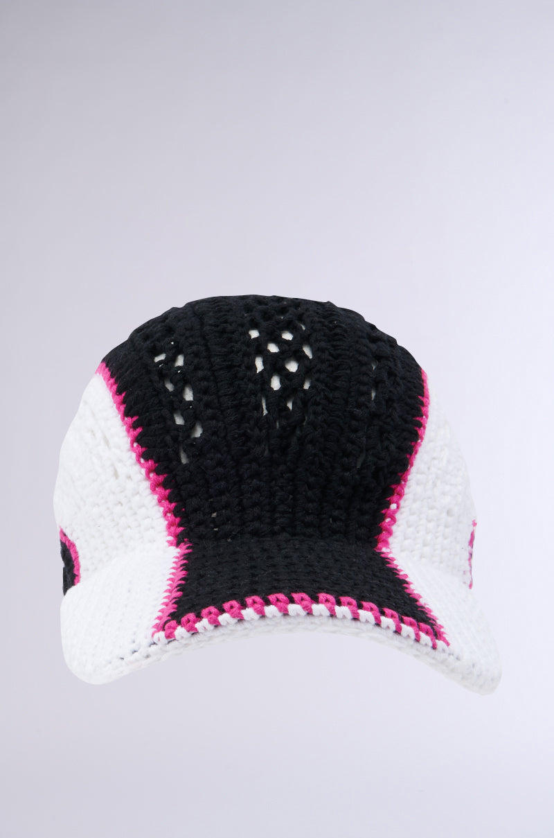 CROCHET BABY SNAPBACK