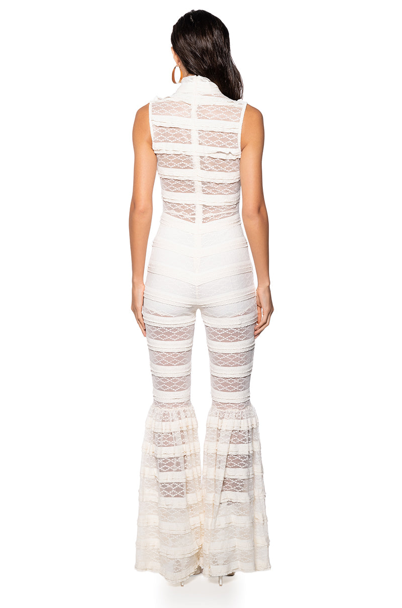 BOHO DREAMS LACE JUMPSUIT