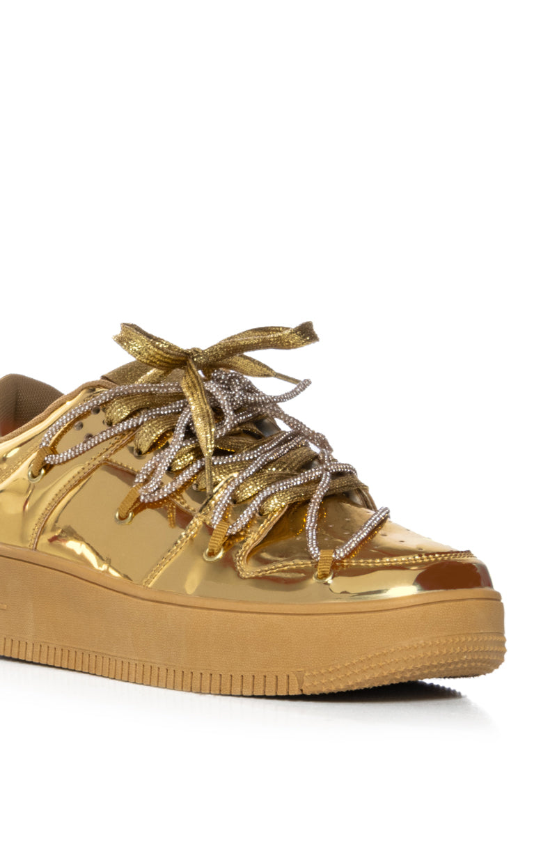 EDEN GOLD SNEAKER