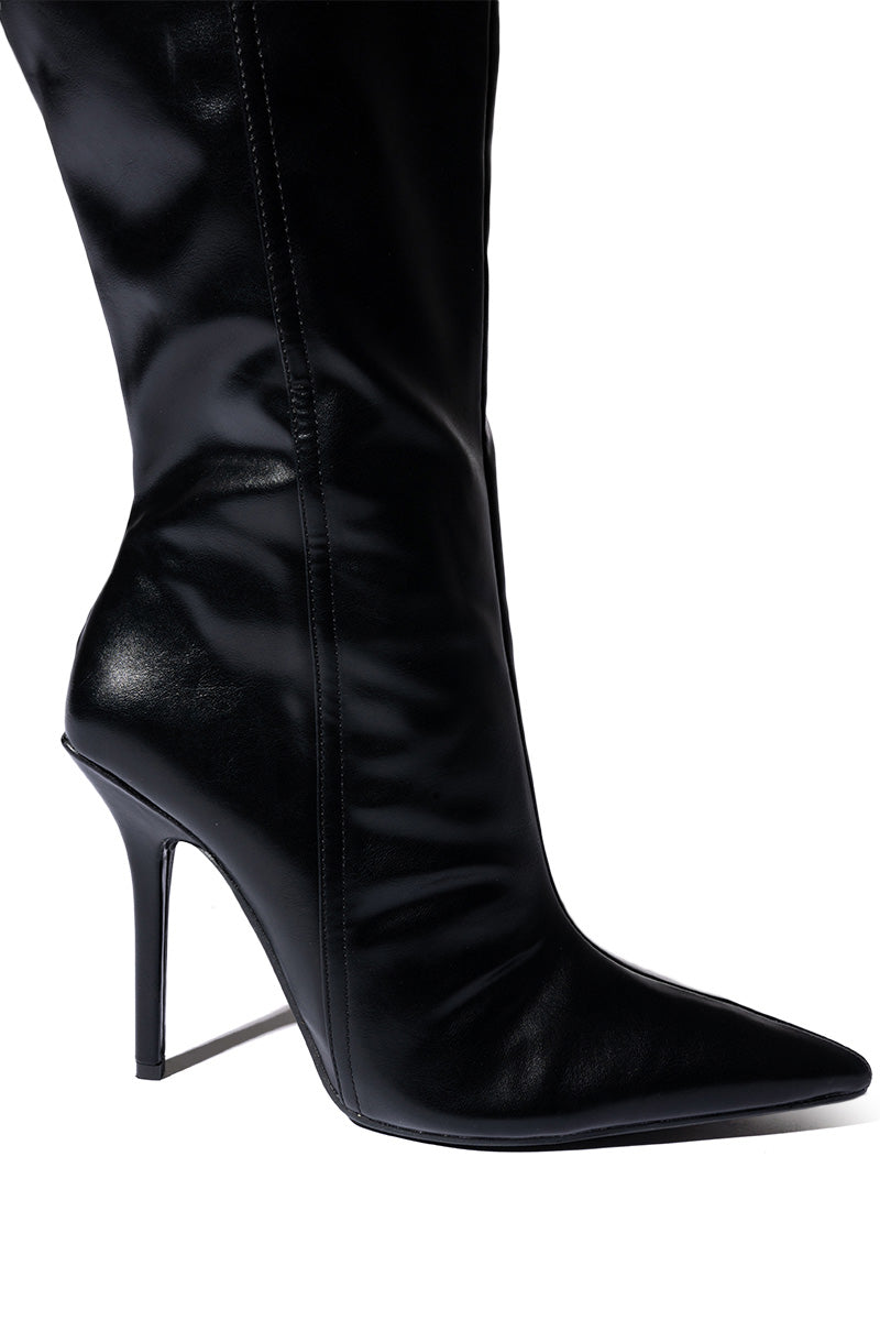 CUTE GENES DENIM STILETTO BOOT
