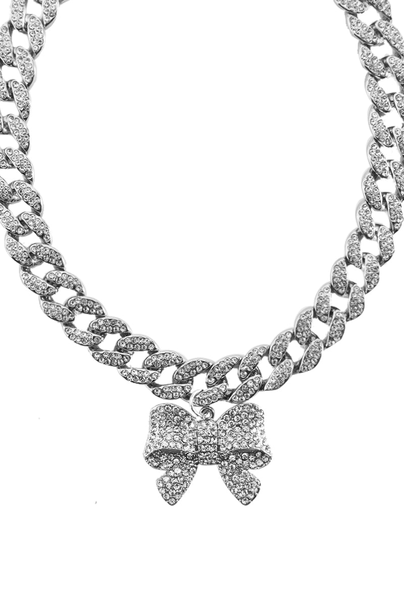 BOWS MAKE EVERYTHING BETTER NECKLACE