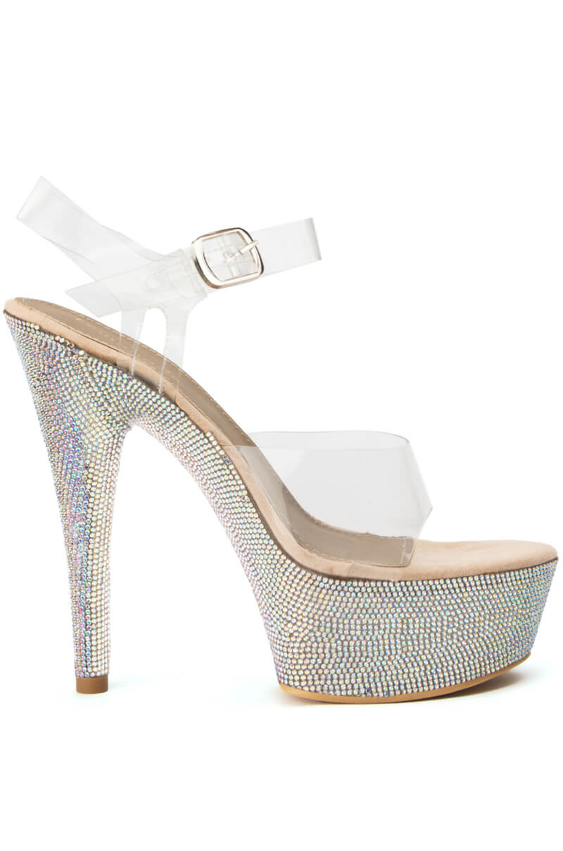 KANDY CHUNKY SANDAL IN BLING