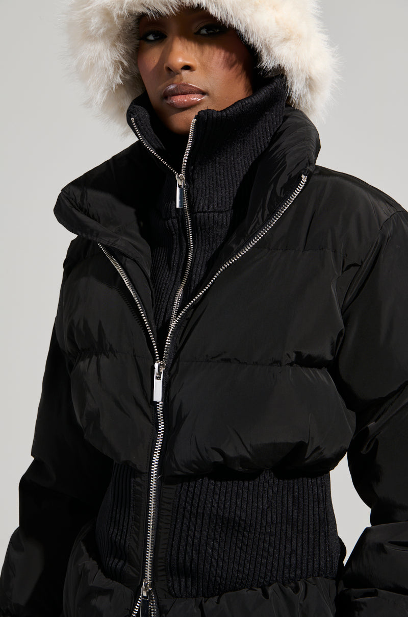 STASSI FITTED PUFFER