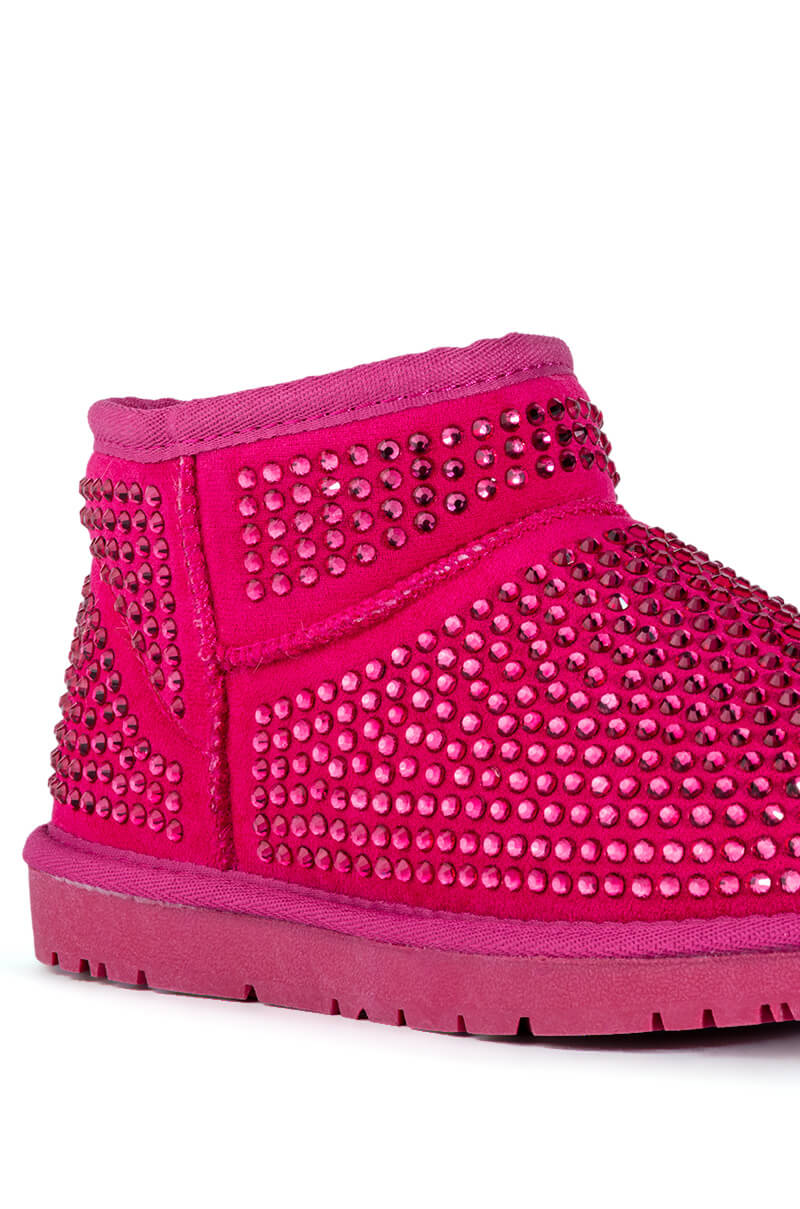 AKIRA FAIRYSTALE BLING BOOTIE IN PINK