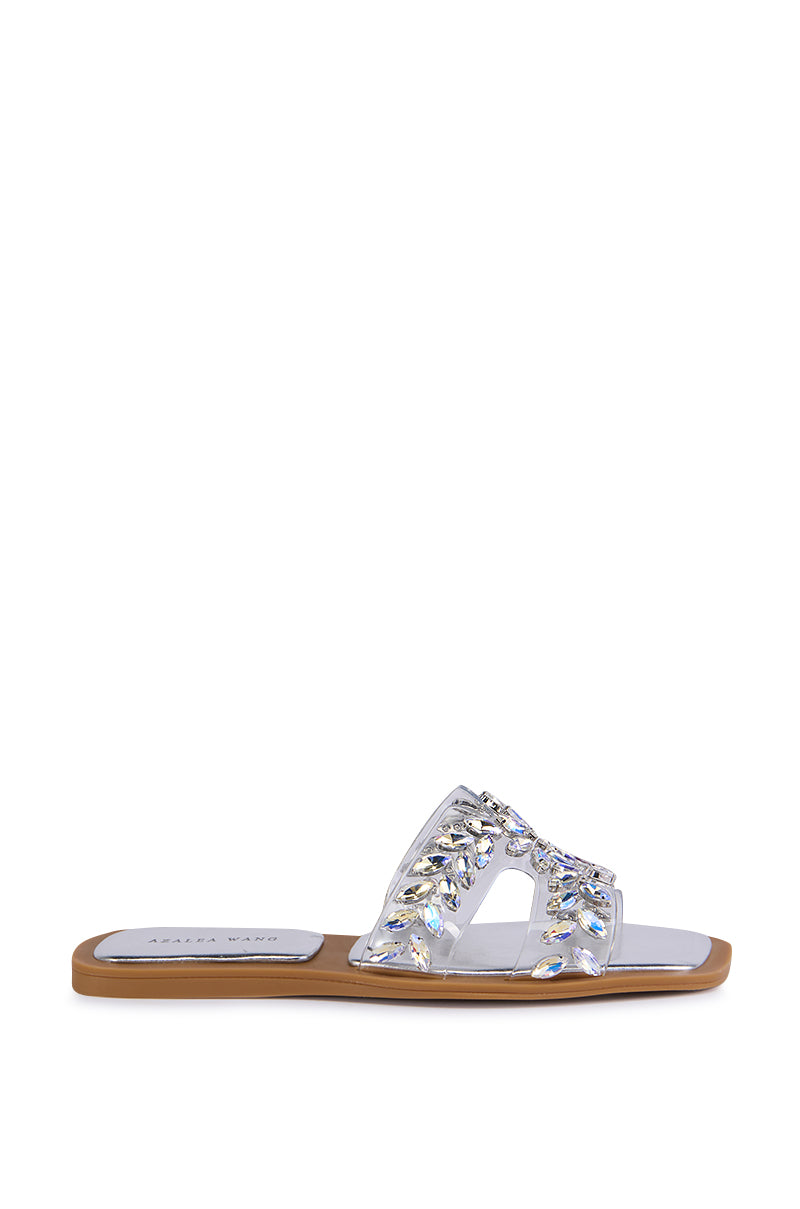 AZALEA WANG FALKEN SILVER SANDAL