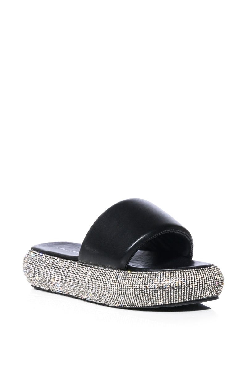 AZALEA WANG SWITZERLAND EMBELLISHED SANDAL