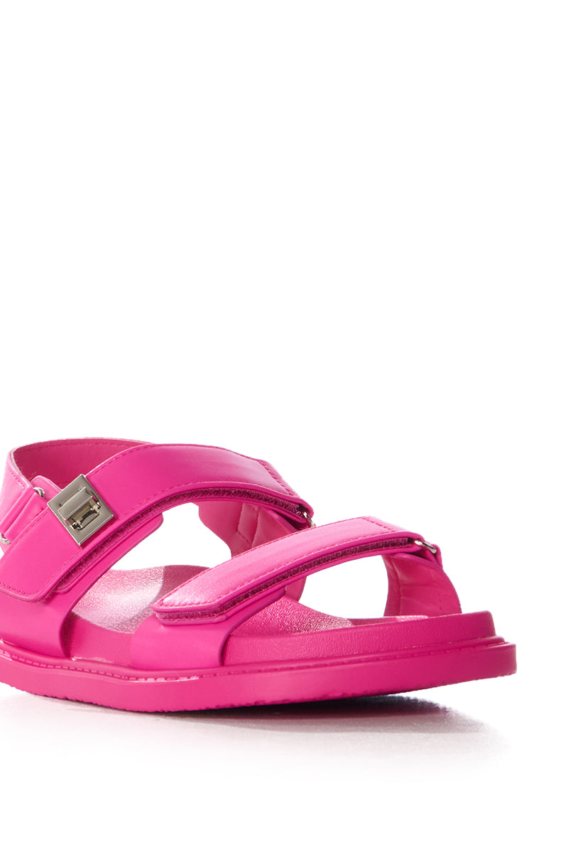 AZALEA WANG BEACHY BUM PINK SANDAL