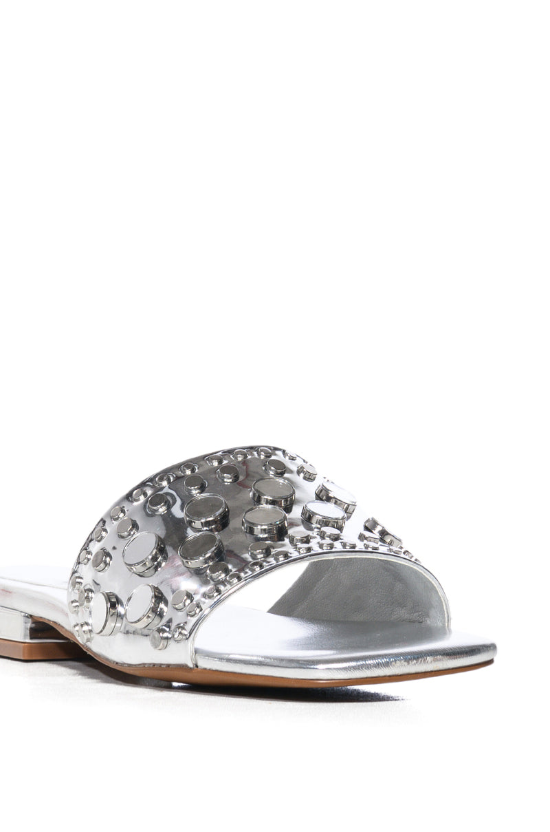 AZALEA WANG SONIA SILVER SANDAL