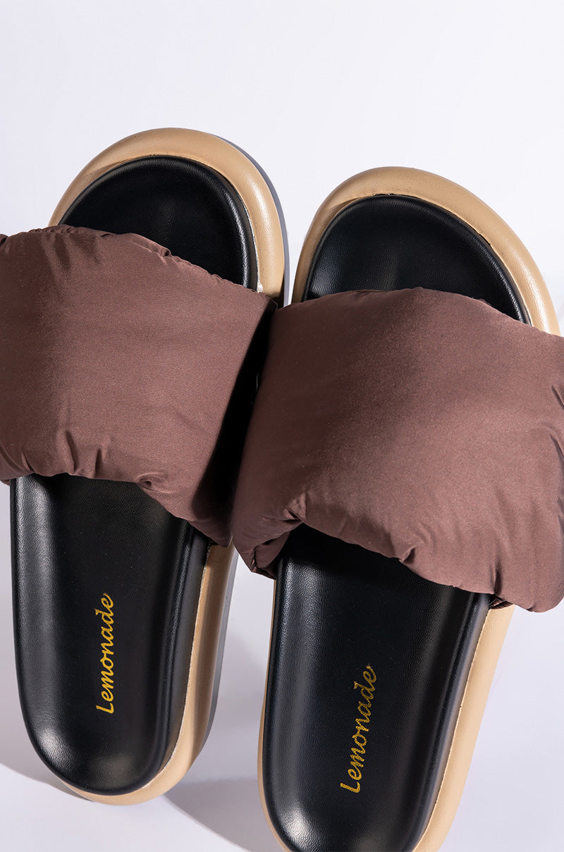 PILLOW SLIP ON COMFY SANDAL