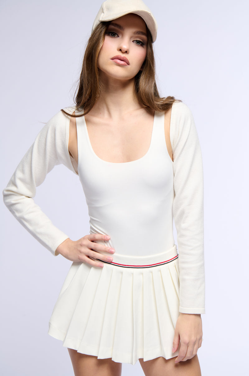 JULIAN PLEATED TENNIS SKIRT