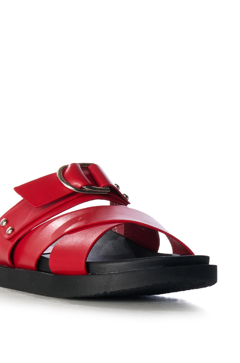 AZALEA WANG SHYLOH RED SANDAL