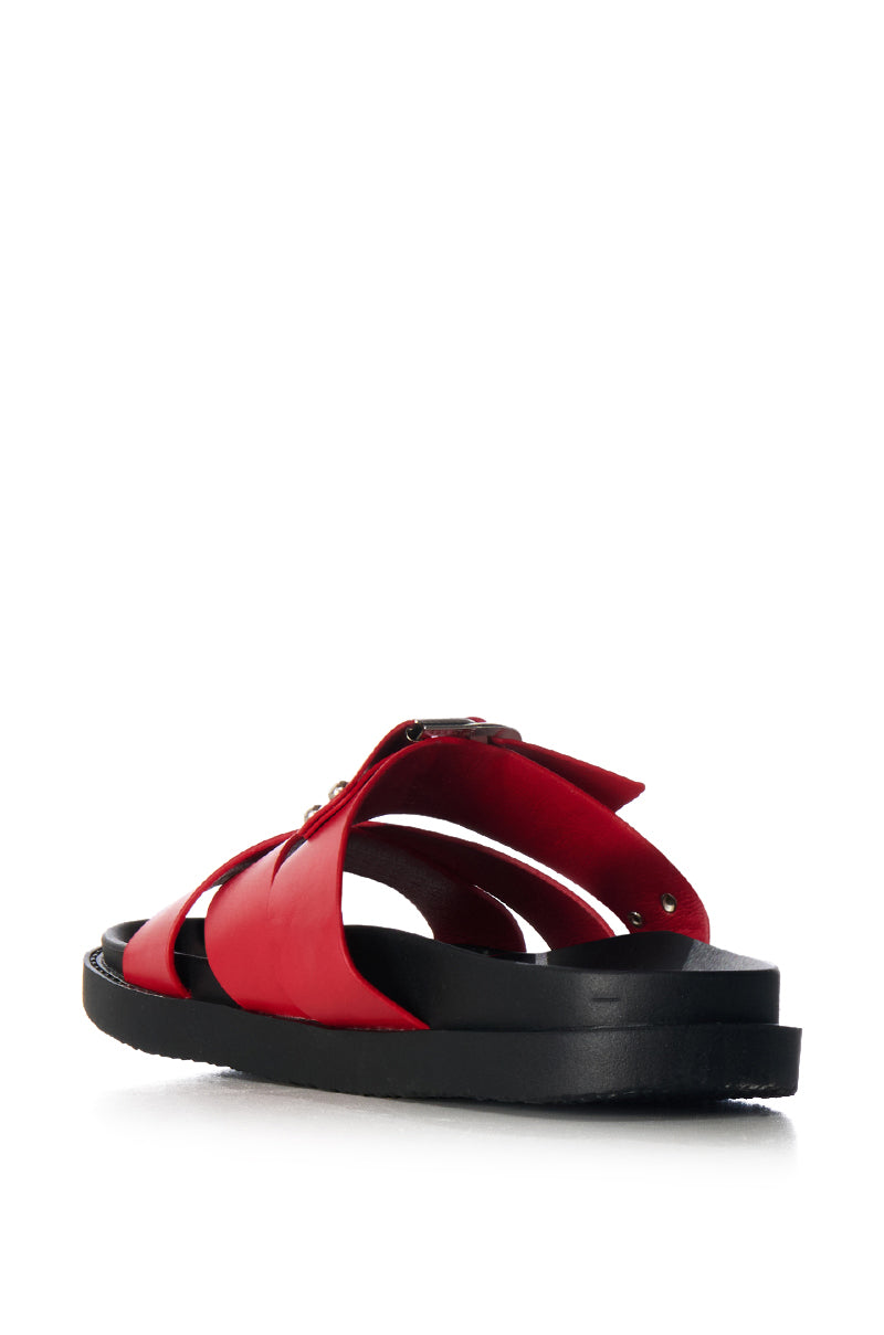 AZALEA WANG SHYLOH RED SANDAL