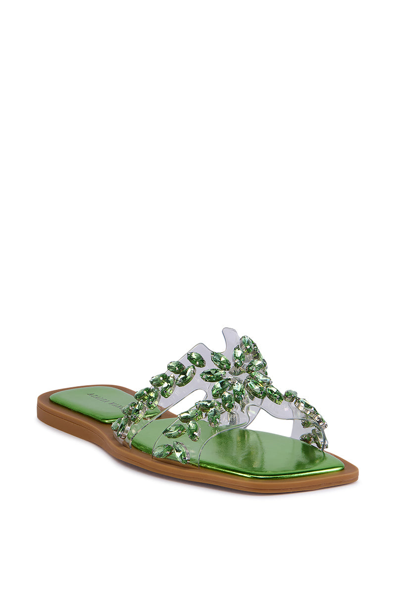 AZALEA WANG FALKEN GREEN SANDAL