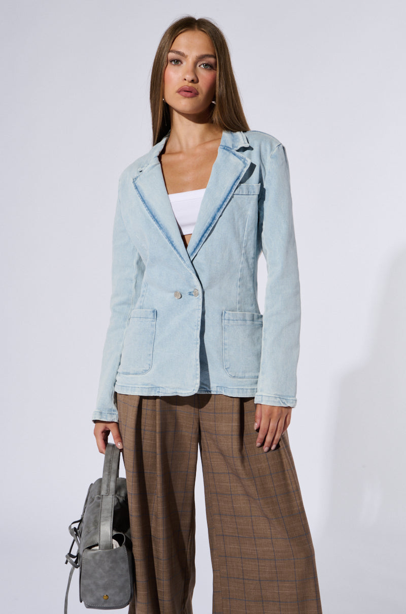 ROBYN DENIM BLAZER