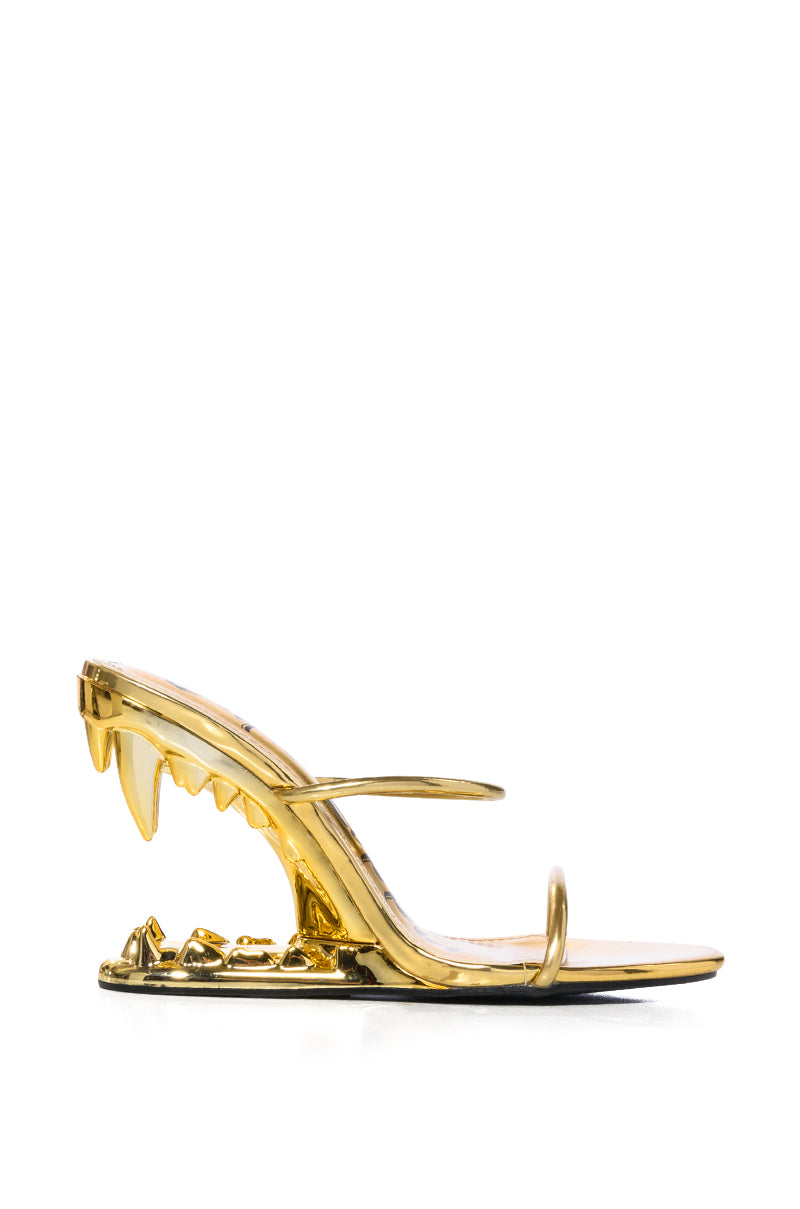 KADIN GOLD TEETH SANDAL