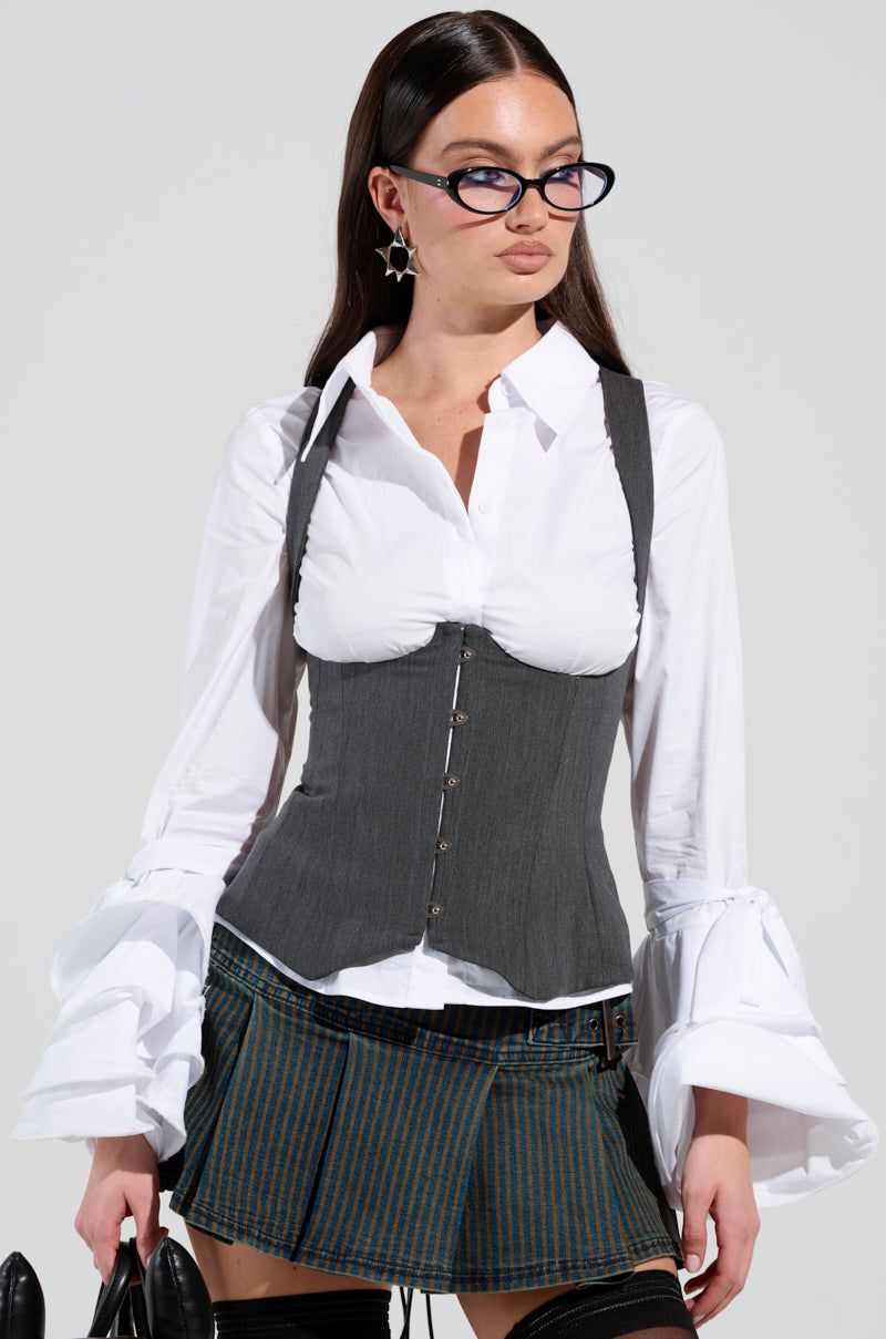 BUSINESS OR PLEASURE CORSET