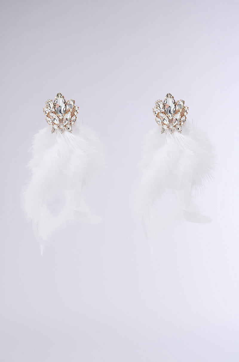 EMPOWER FEATHER EARRING