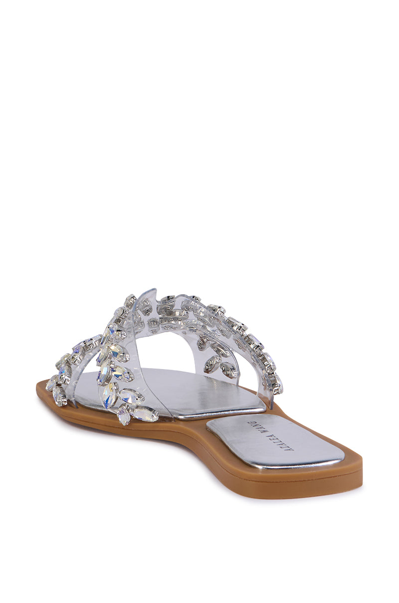 AZALEA WANG FALKEN SILVER SANDAL