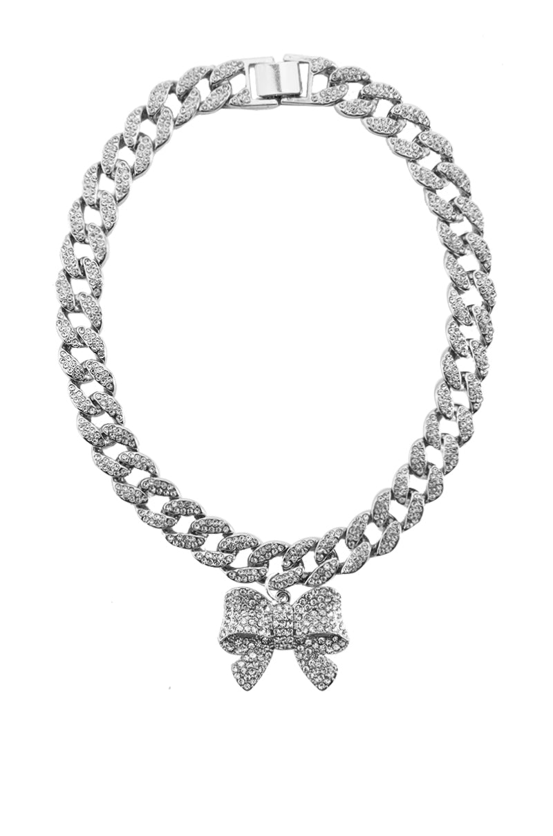 BOWS MAKE EVERYTHING BETTER NECKLACE