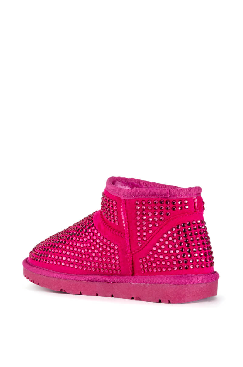 AKIRA FAIRYSTALE BLING BOOTIE IN PINK