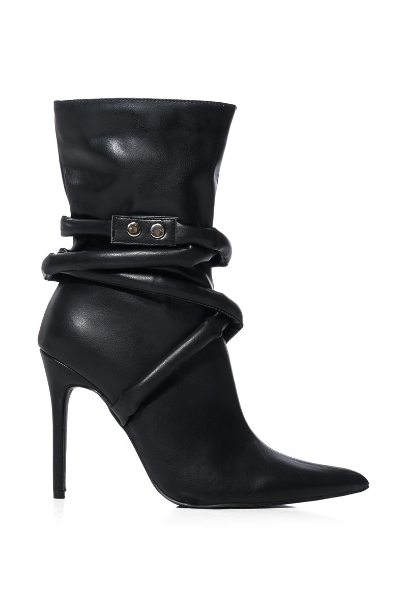 AZALEA WANG RHIANNA BOOTIE IN BLACK
