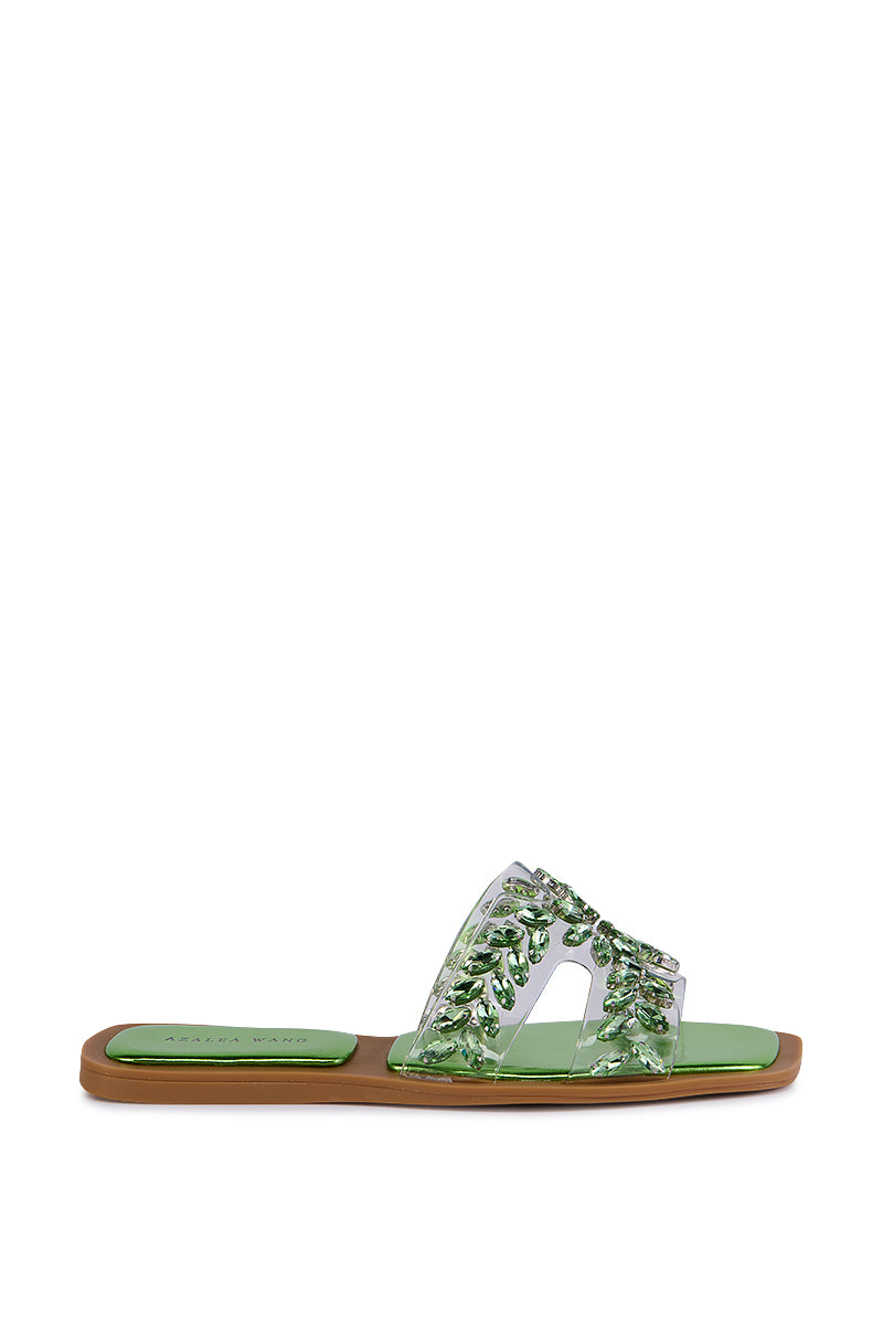 AZALEA WANG FALKEN GREEN SANDAL