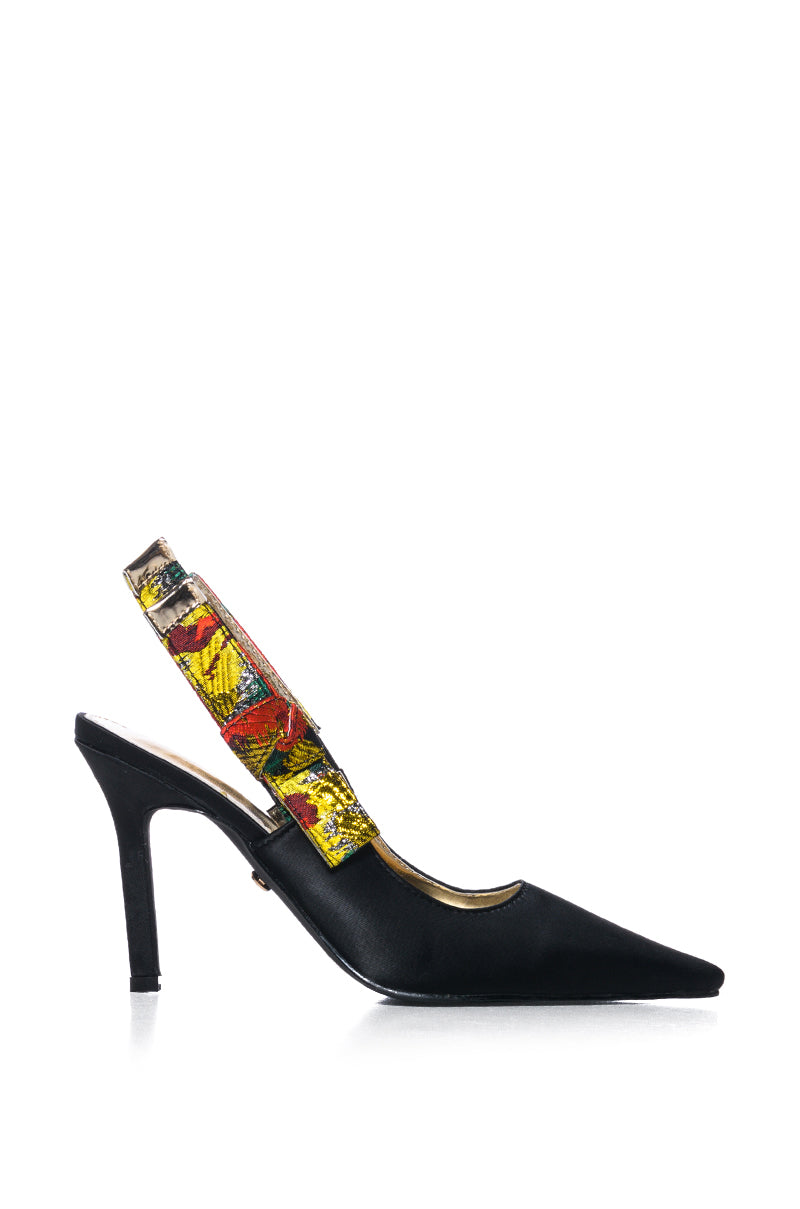 AZALEA WANG MONTAGE PUMP IN BLACK