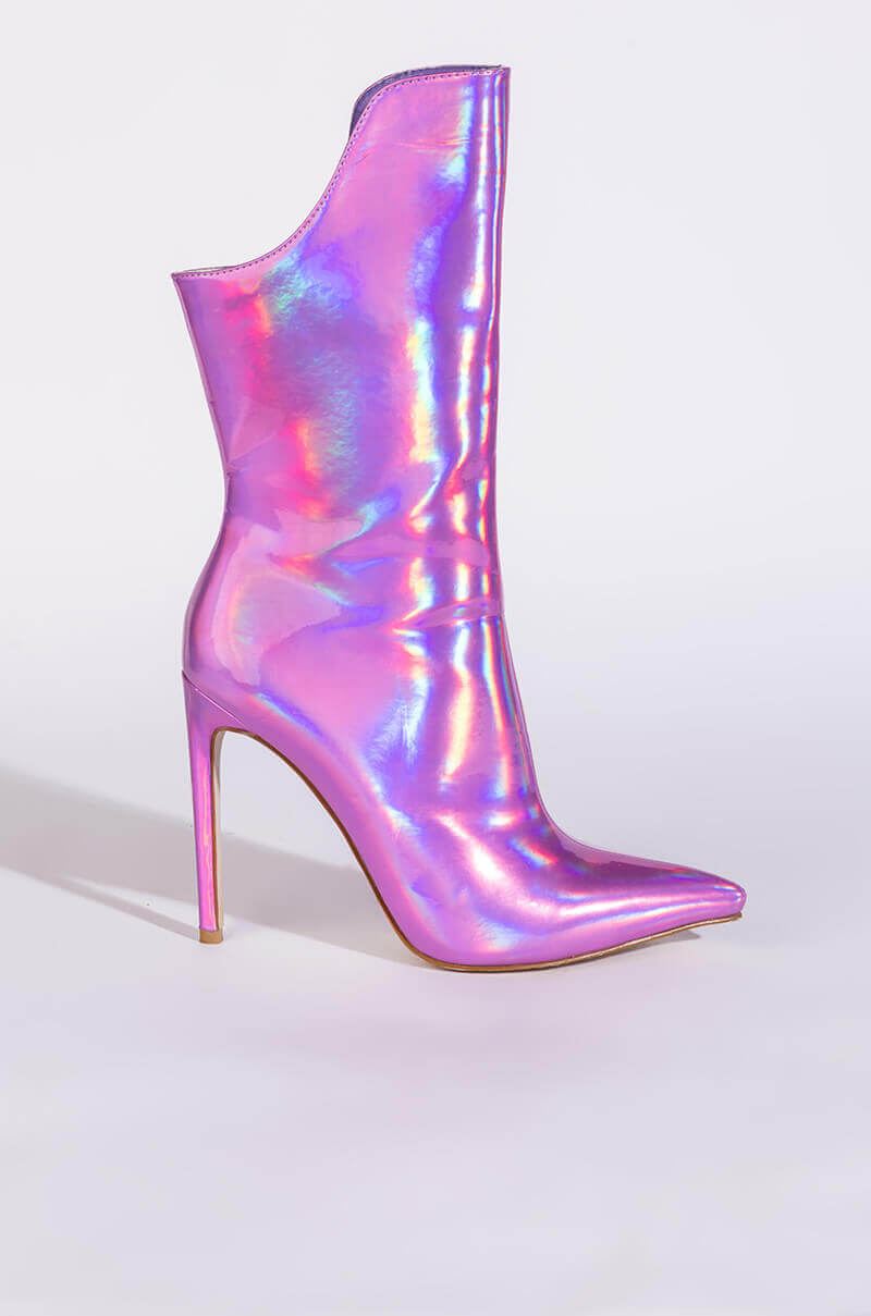 AZALEA WANG HALO SEXY BOOTIE IN PURPLE