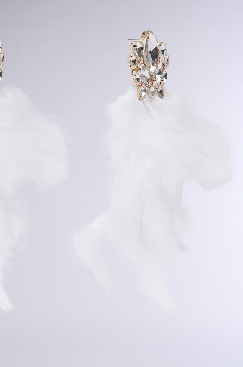 EMPOWER FEATHER EARRING