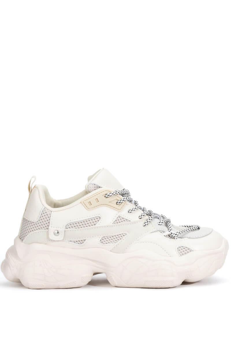 HARPER SNEAKER IN BEIGE