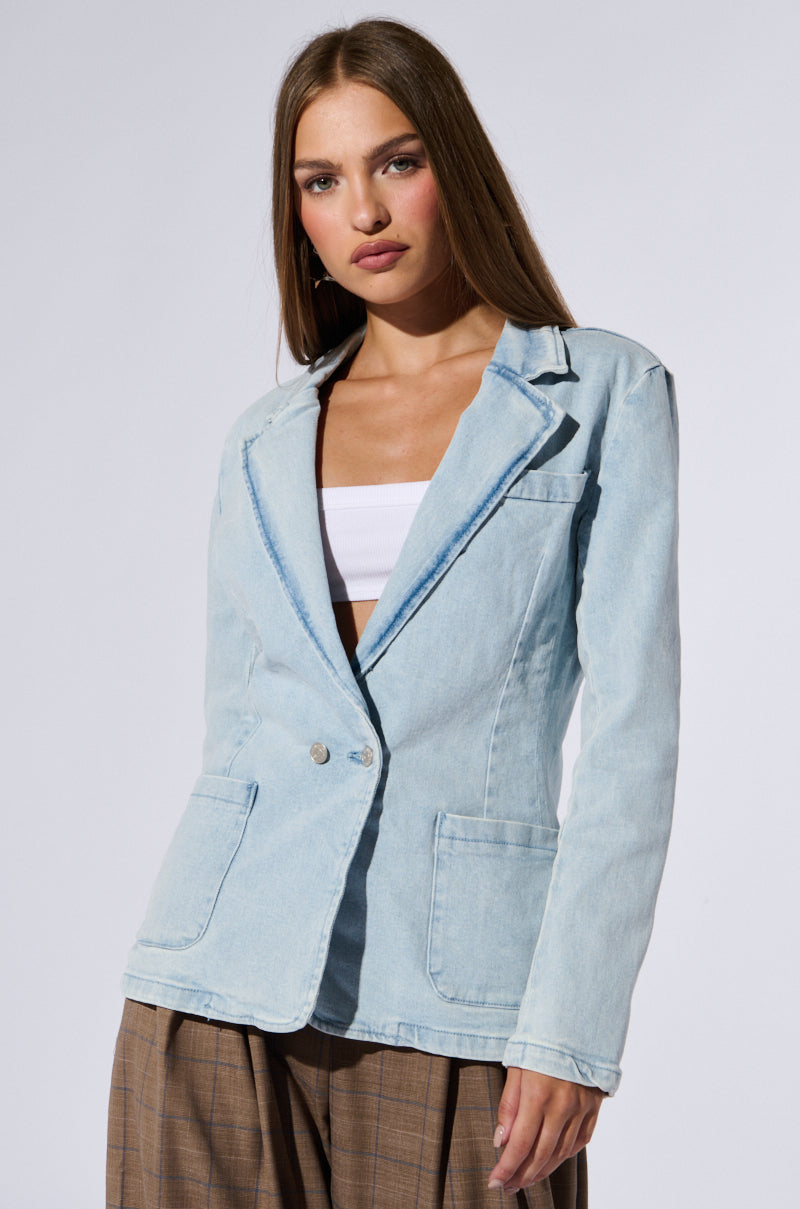 ROBYN DENIM BLAZER