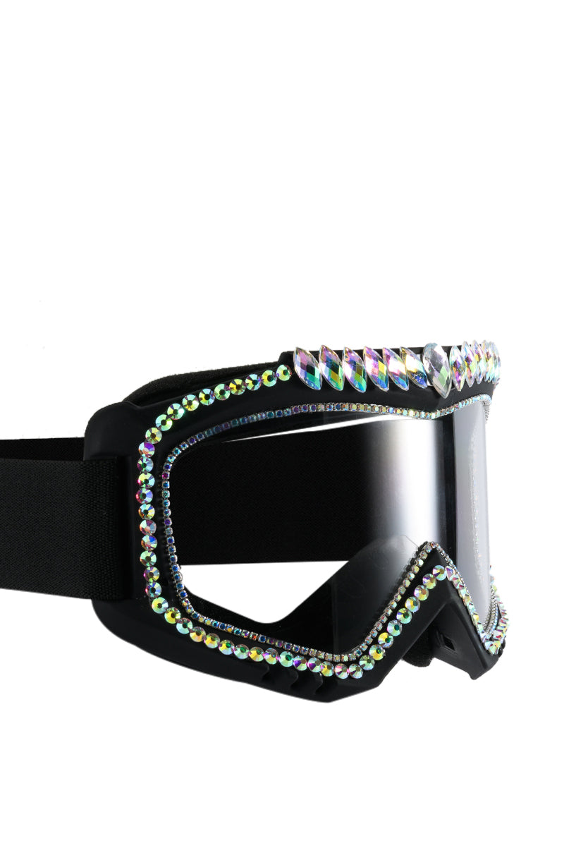 APRES SKI RHINESTONE SKI GOGGLES