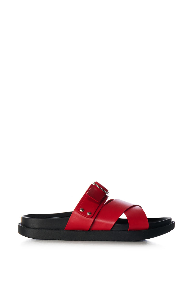 AZALEA WANG SHYLOH RED SANDAL