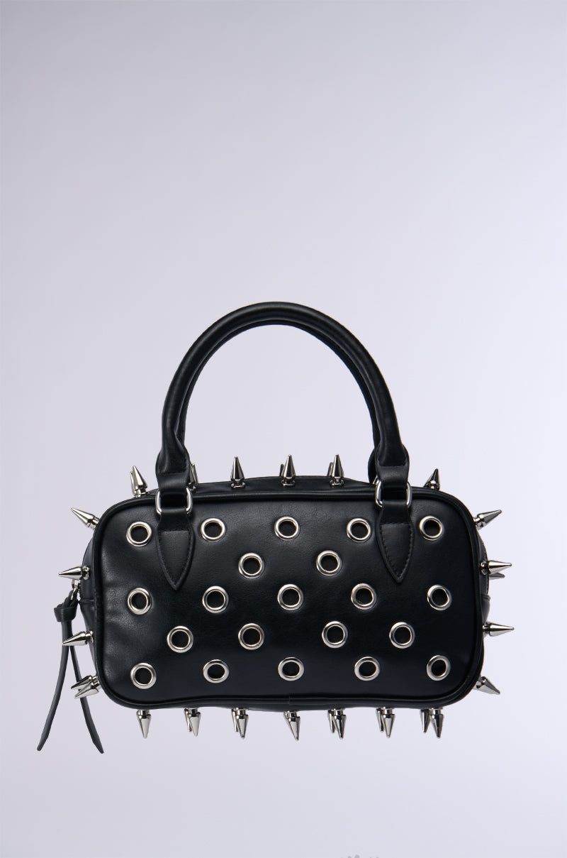 SPIKED OUT EMBELLISHED PURSE