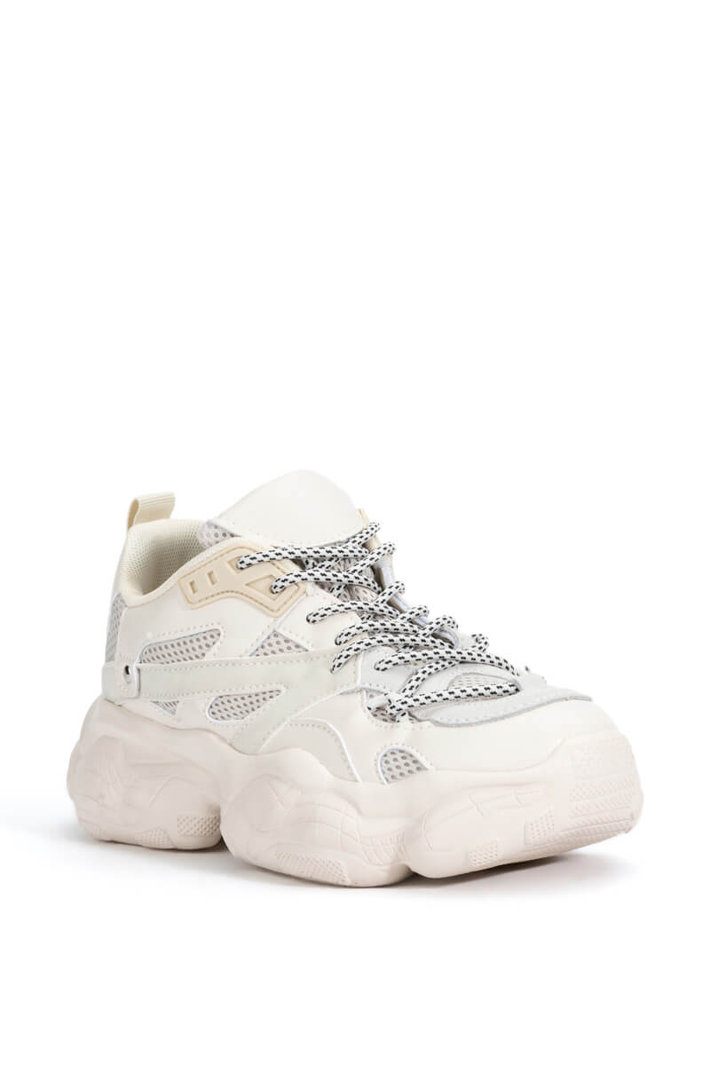 HARPER SNEAKER IN BEIGE