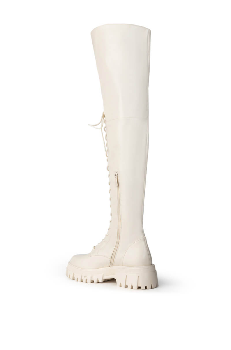 AZALEA WANG KANE BUCKET BOOT IN BONE