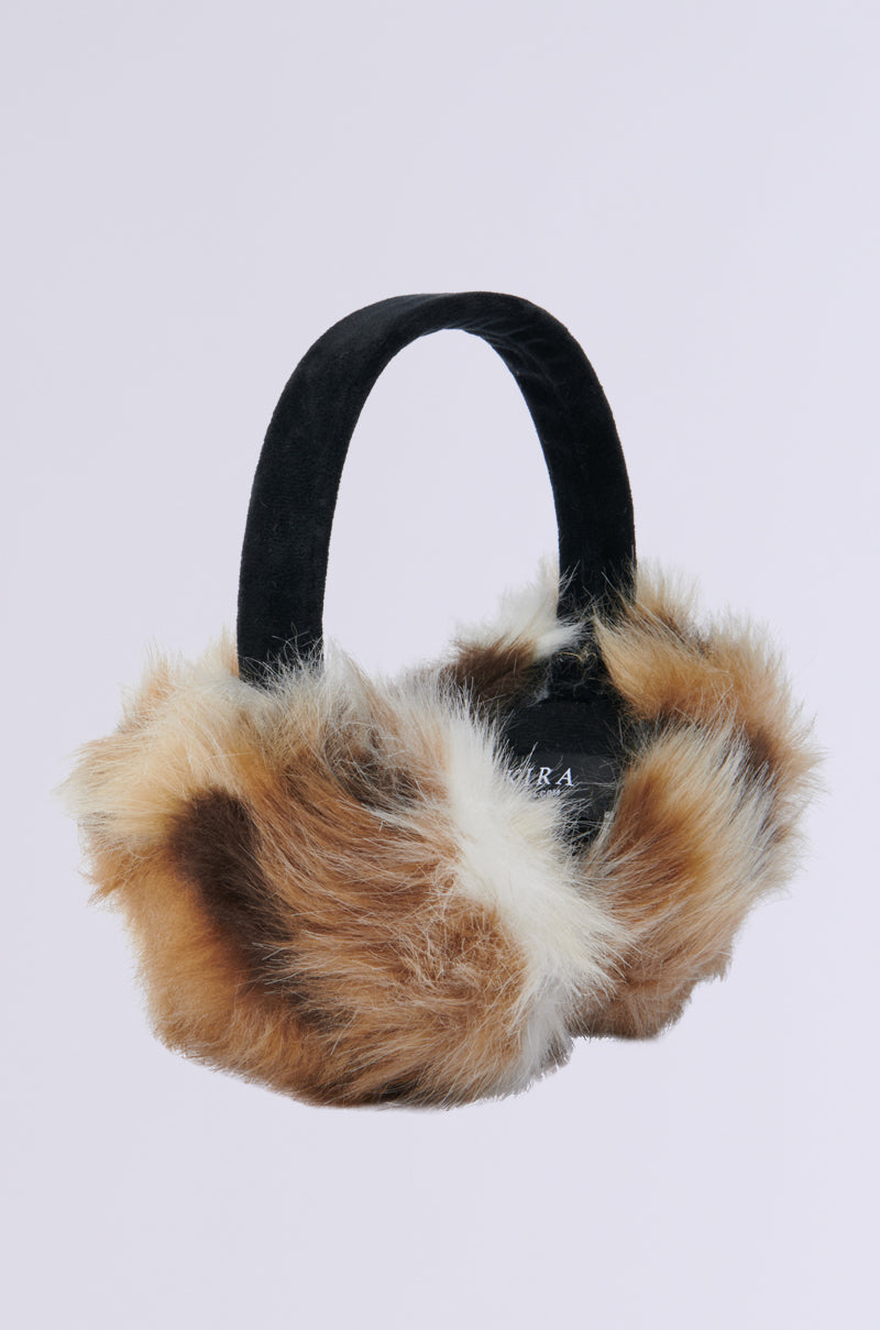 WILD ONE FAUX FUR EAR MUFFS