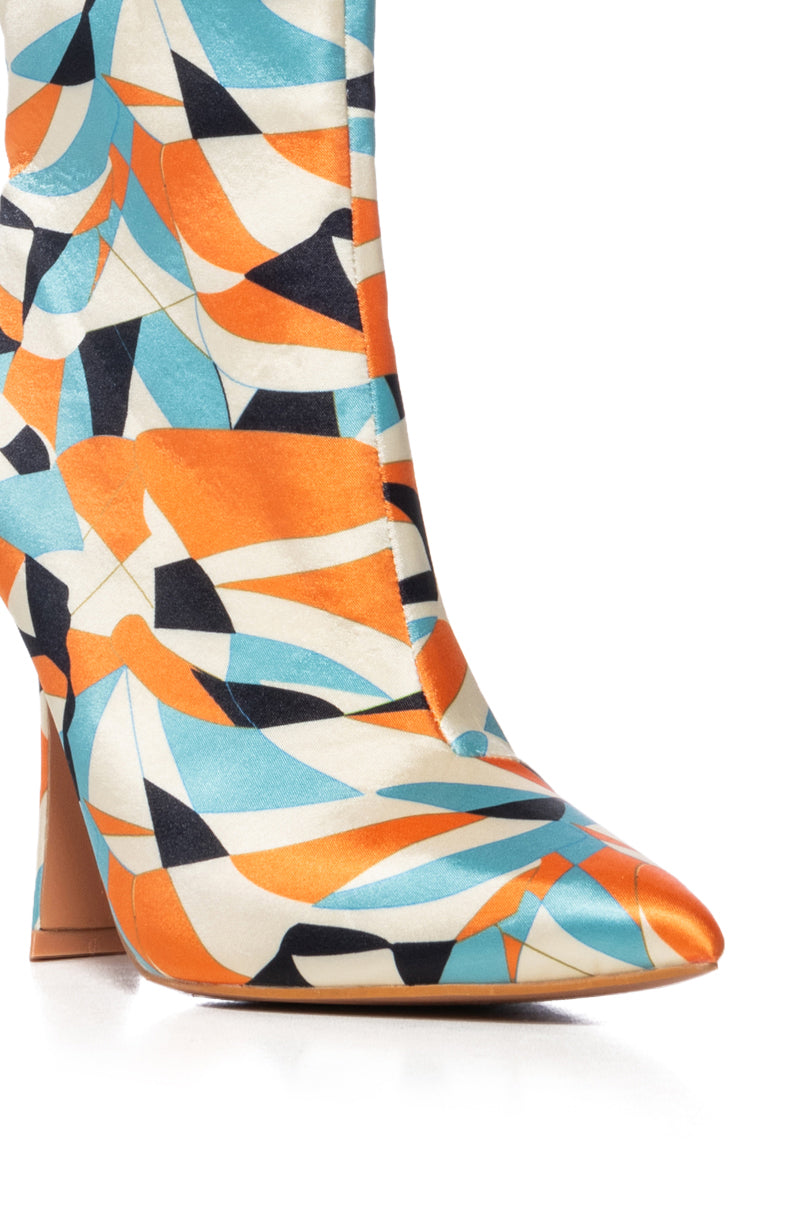 AZALEA WANG AIOLI MULTI GEOMETRIC BOOTIE