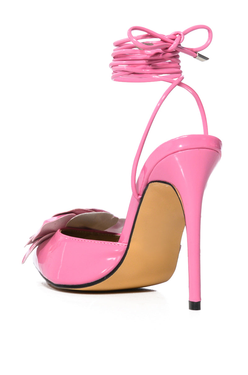 FLORANCE FLOWER PUMP IN PINK