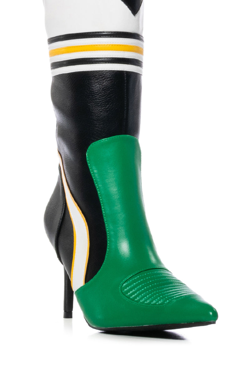 ENDEAVOR RACING BOOT IN GREEN