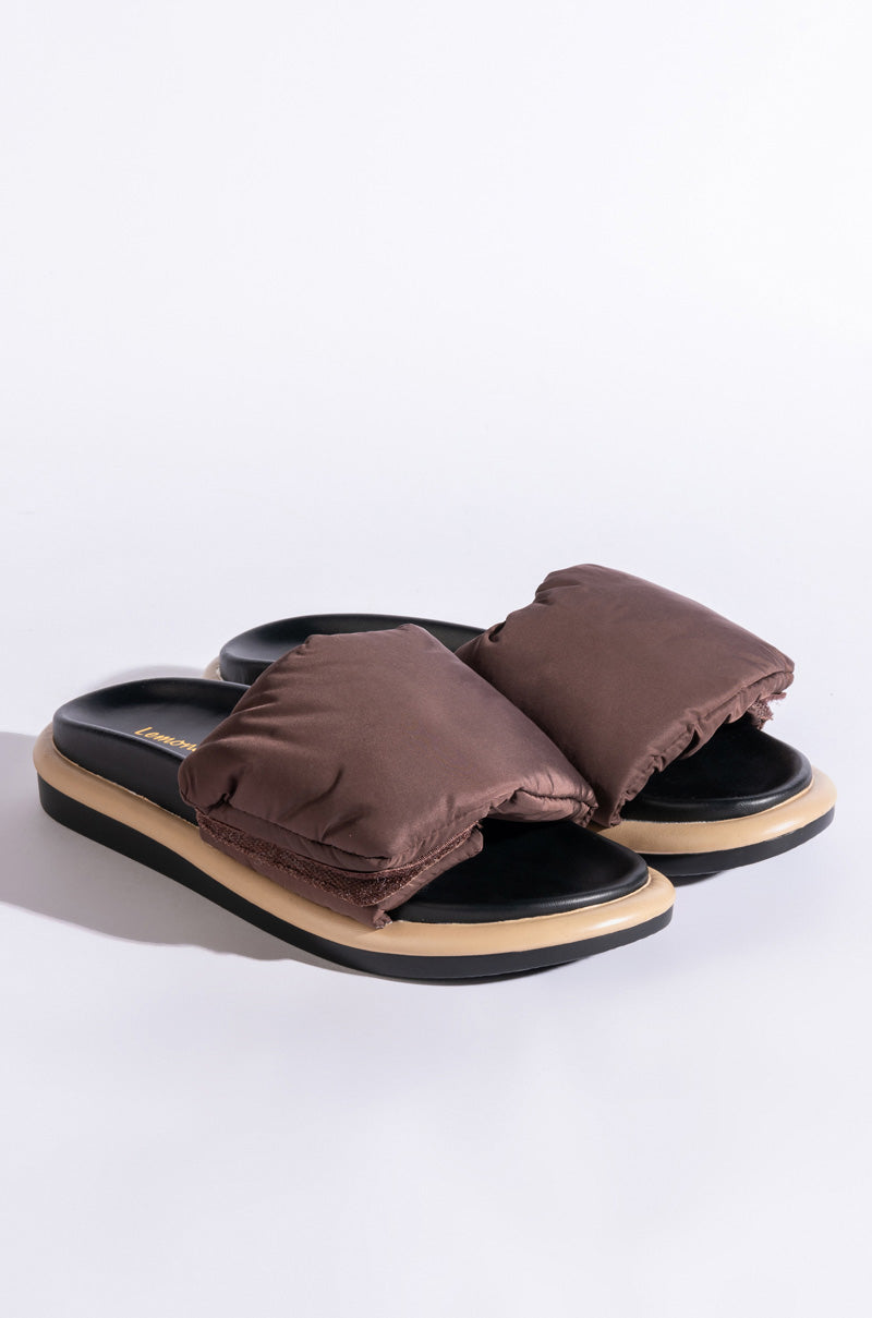 PILLOW SLIP ON COMFY SANDAL