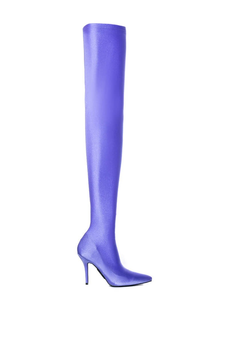 AZALEA WANG LOVE STRUCK THIGH HIGH STILETTO BOOT IN VERYPERI