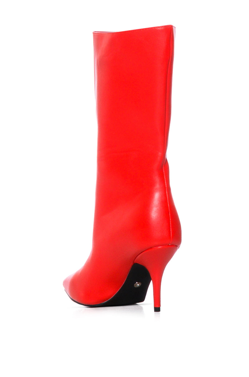 AZALEA WANG ORSON RED BOOTIE